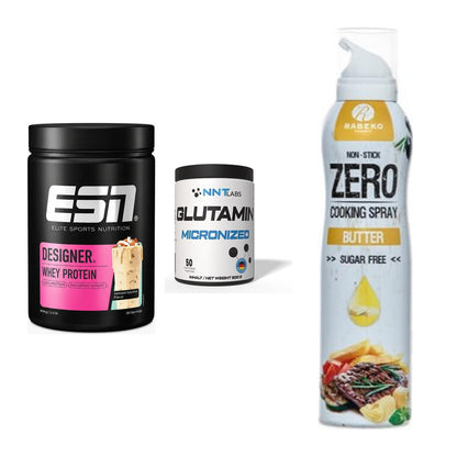 Definitionsphase-Set: ESN Designer + NNT Glutamin + Rabeko Zero – alle enthaltenen Artikel