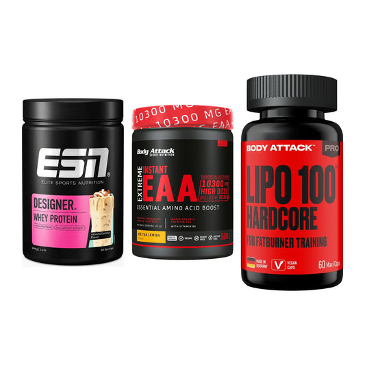Definitionsphase-Set: ESN Designer + Body Attack + 1 weitere – alle enthaltenen Artikel