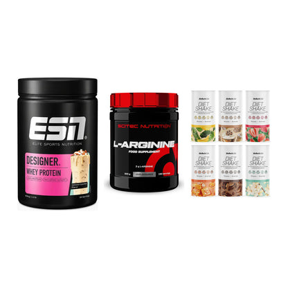 Definitionsphase-Set: ESN Designer + Scitec Arginin + BioTech Diet – alle enthaltenen Artikel