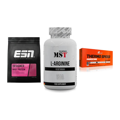 Definitionsphase-Set: ESN Designer + MST L-Arginine + Olimp Thermo – alle enthaltenen Artikel