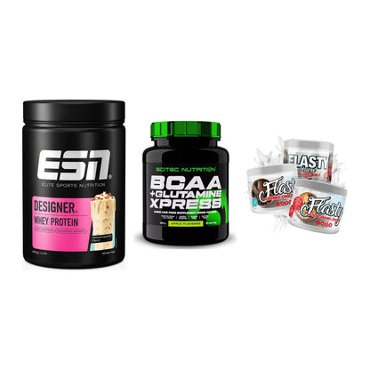 Definitionsphase-Set: ESN Designer + Scitec BCAA + Sinob Flasty – alle enthaltenen Artikel