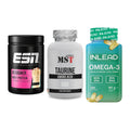 Definitionsphase-Set: ESN Designer Whey + MST Taurine + INLEAD Omega-3 – alle enthaltenen Artikel