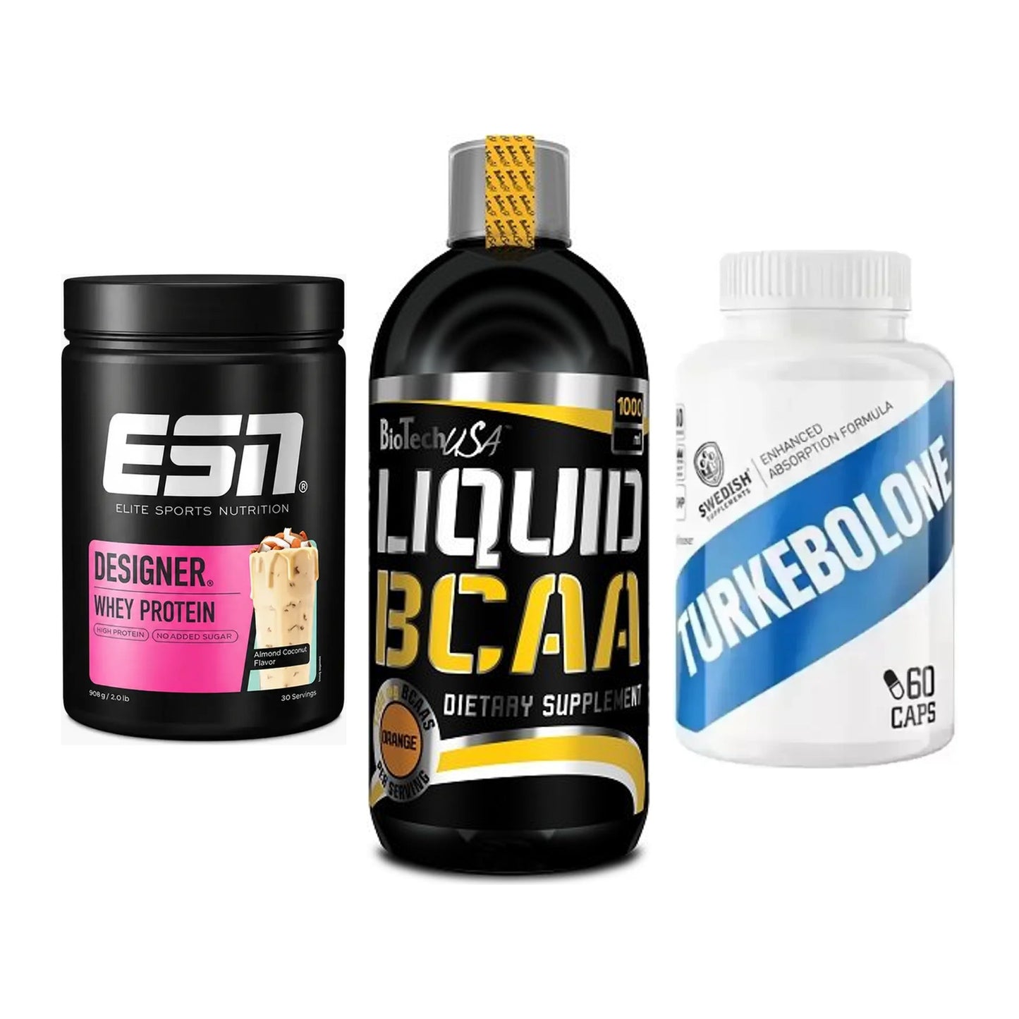 Definitionsphase-Set: ESN Designer + BioTech Liquid + Swedish Supple – alle enthaltenen Artikel