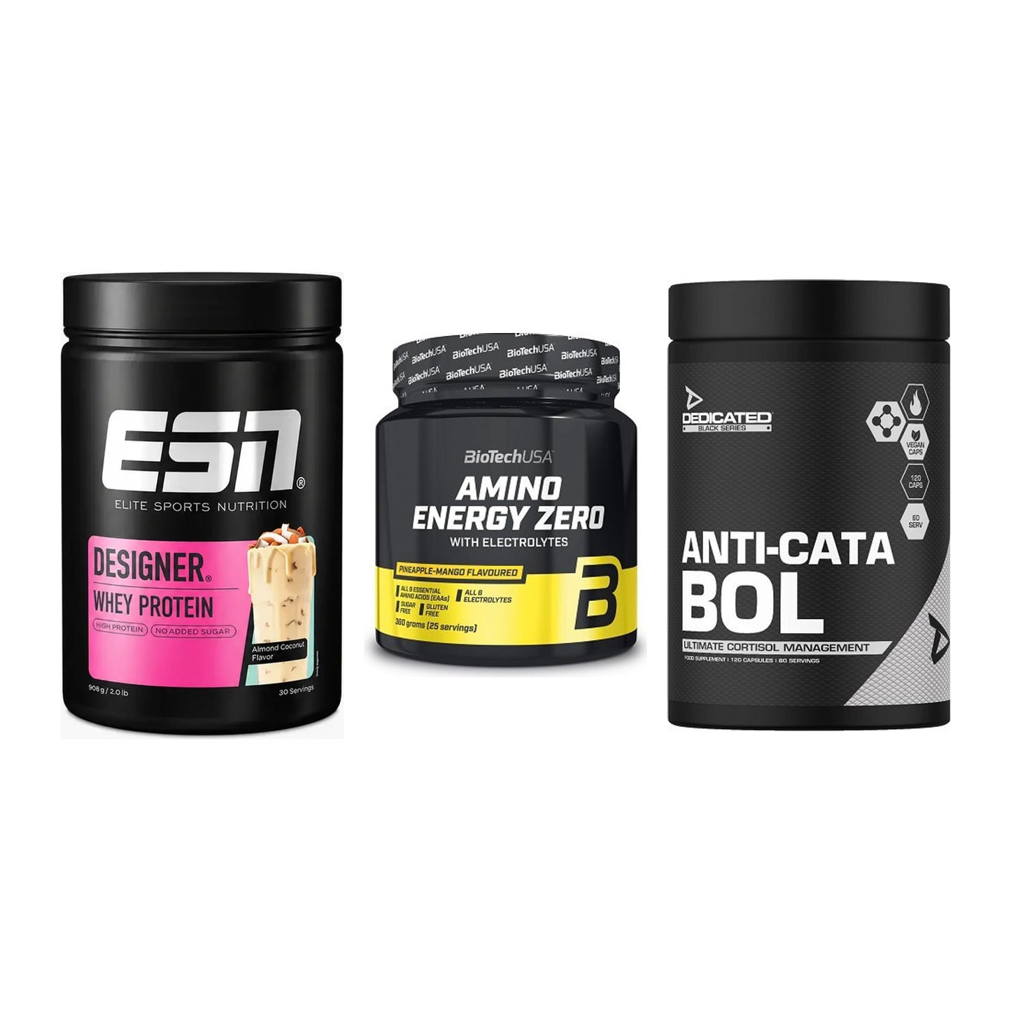 Definitionsphase-Set: ESN Designer + BioTech Amino + Dedicated – alle enthaltenen Artikel