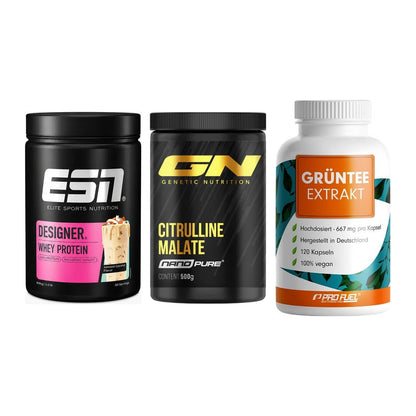 Definitionsphase-Set: ESN Designer + GN Citrulline + ProFuel Grünte – alle enthaltenen Artikel