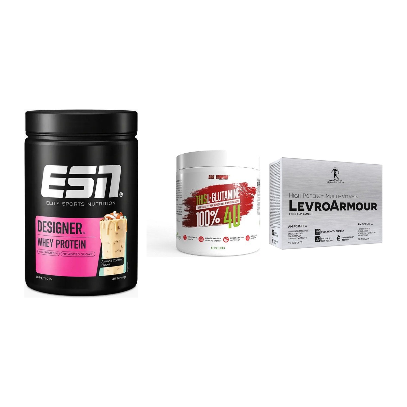 Definitionsphase-Set: ESN Designer + BPS-Pharma + Kevin Levrone – alle enthaltenen Artikel