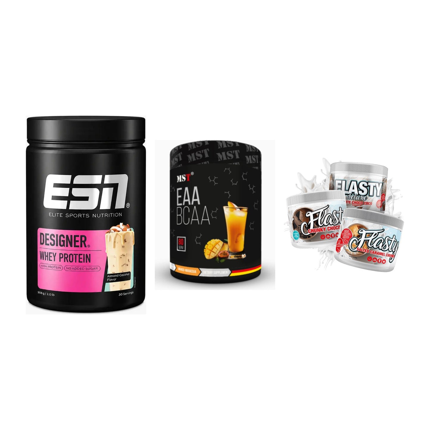 Definitionsphase-Set: ESN Designer + MST EAA & BCAA + Sinob Flasty – alle enthaltenen Artikel