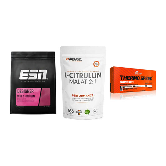 Definitionsphase-Set: ESN Designer + ProFuel L-Citr + Olimp Thermo – alle enthaltenen Artikel