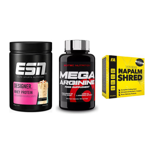 Definitionsphase-Set: ESN Designer + Scitec Mega + FA Nutrition – alle enthaltenen Artikel