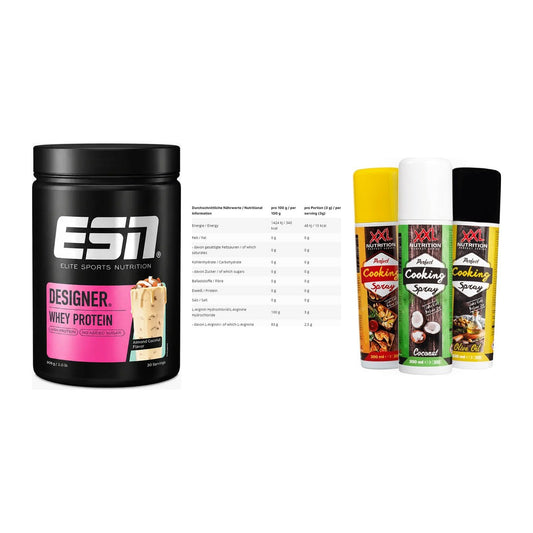 Definitionsphase-Set: ESN Designer + INLEAD L-Argin + XXL Nutrition – alle enthaltenen Artikel