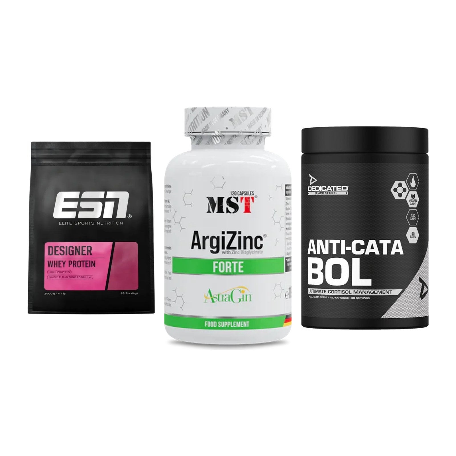 Definitionsphase-Set: ESN Designer + MST ArgiZinc + Dedicated – alle enthaltenen Artikel