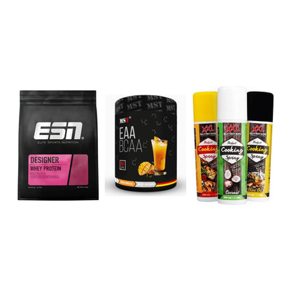 Definitionsphase-Set: ESN Designer + MST EAA & BCAA + XXL Nutrition – alle enthaltenen Artikel