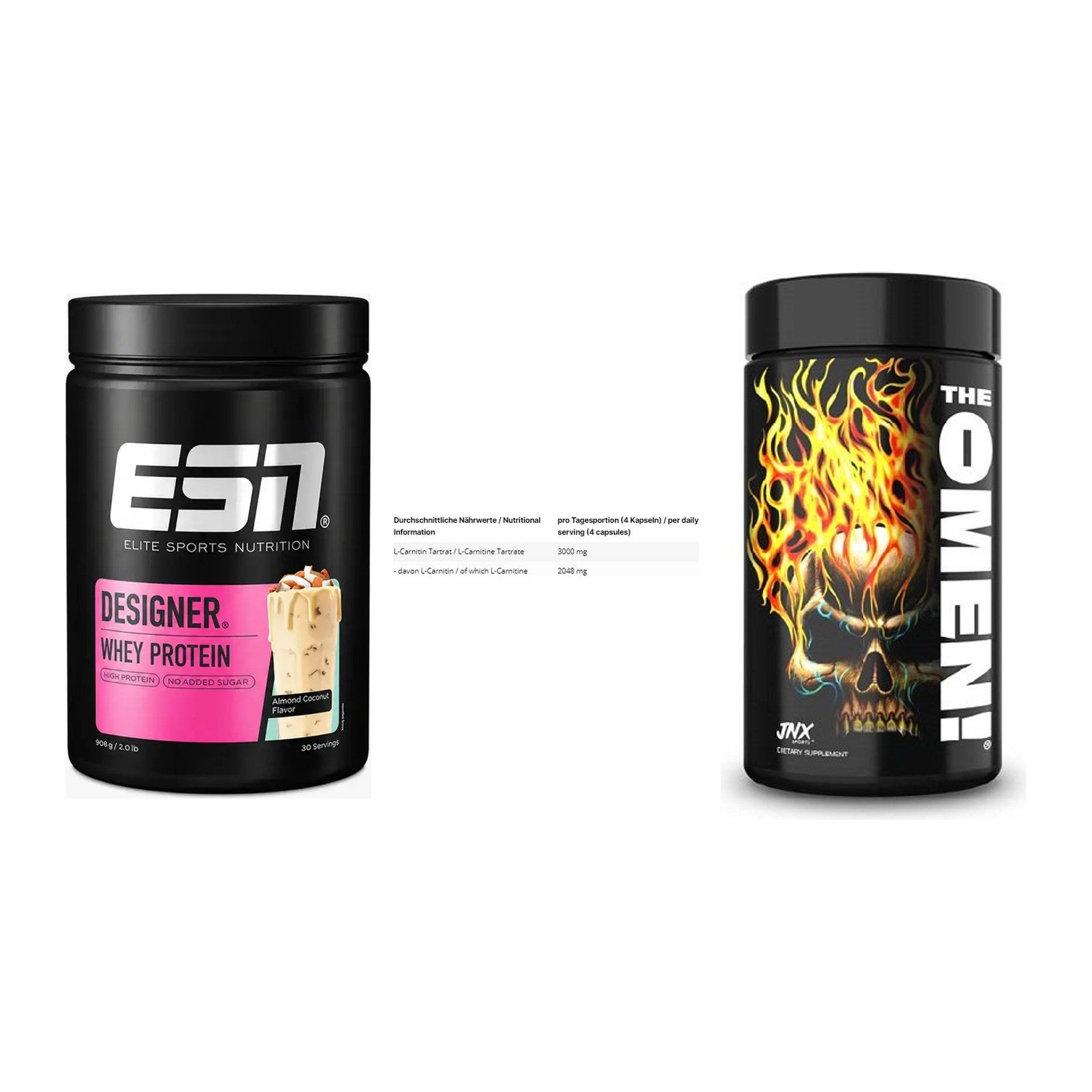 Definitionsphase-Set: ESN Designer + INLEAD L-Carni + JNX Sports – alle enthaltenen Artikel