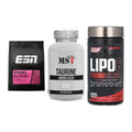 Definitionsphase-Set: ESN Designer + MST Taurine + Nutrex Lipo 6 – alle enthaltenen Artikel
