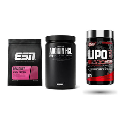 Definitionsphase-Set: ESN Designer + Big Zone + Nutrex Lipo 6 – alle enthaltenen Artikel