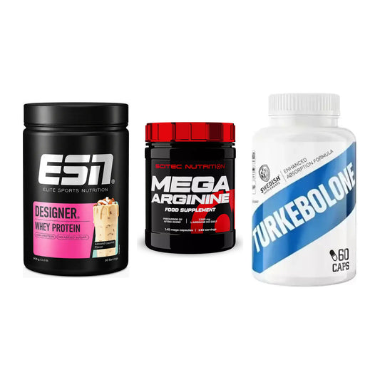 Definitionsphase-Set: ESN Designer + Scitec Mega + Swedish Supple – alle enthaltenen Artikel