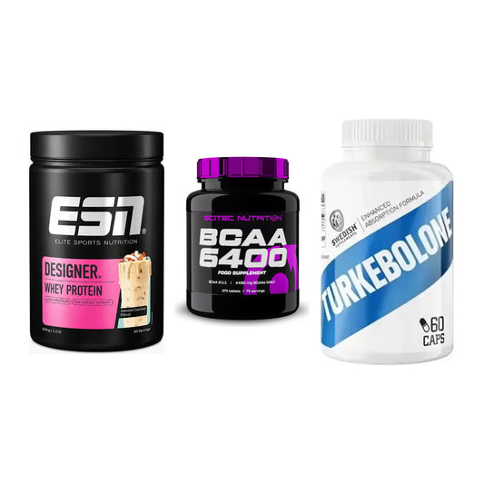 Definitionsphase-Set: ESN Designer + Scitec BCAA + Swedish Supple – alle enthaltenen Artikel