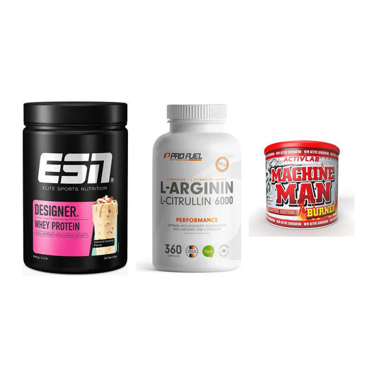 Definitionsphase-Set: ESN Designer + ProFuel L-Argi + Activlab – alle enthaltenen Artikel