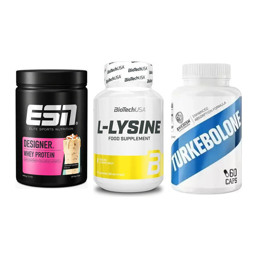 Definitionsphase-Set: ESN Designer + BioTech L-Lysi + Swedish Supple – alle enthaltenen Artikel