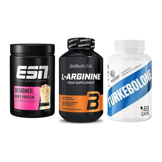 Definitionsphase-Set: ESN Designer + BioTech L-Argi + Swedish Supple – alle enthaltenen Artikel