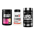 Definitionsphase-Set: ESN Designer + MST L-Carnitin + Nutrex Lipo 6 – alle enthaltenen Artikel