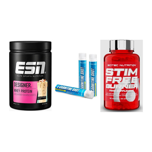Definitionsphase-Set: ESN Designer + Body Attack + Scitec Stim – alle enthaltenen Artikel