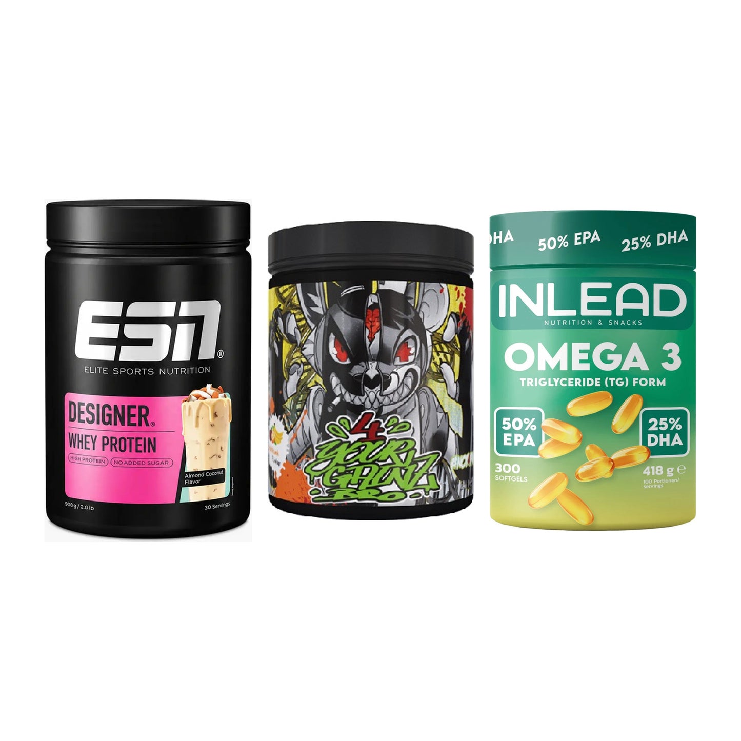 Definitionsphase-Set: ESN Designer + BPS-Pharma + INLEAD Omega-3 – alle enthaltenen Artikel