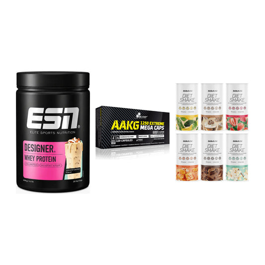 Definitionsphase-Set: ESN Designer + Olimp AAKG + BioTech Diet – alle enthaltenen Artikel
