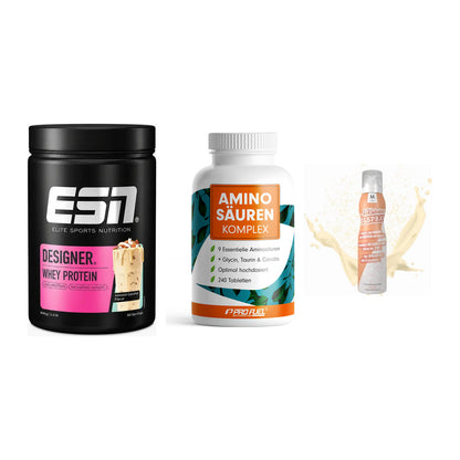 Definitionsphase-Set: ESN Designer + ProFuel Aminos + More Nutrition – alle enthaltenen Artikel