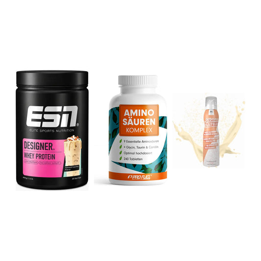 Definitionsphase-Set: ESN Designer + ProFuel Aminos + More Nutrition – alle enthaltenen Artikel