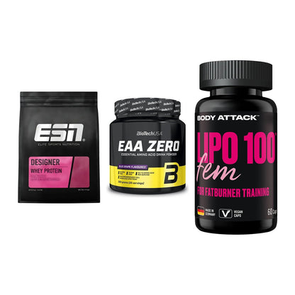 Definitionsphase-Set: ESN Designer + BioTech EAA + Body Attack – alle enthaltenen Artikel