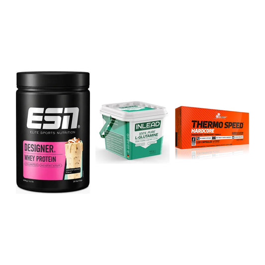 Definitionsphase-Set: ESN Designer + INLEAD L-Gluta + Olimp Thermo – alle enthaltenen Artikel