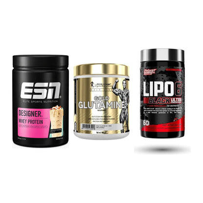 Definitionsphase-Set: ESN Designer + Kevin Levrone + Nutrex Lipo 6 – alle enthaltenen Artikel
