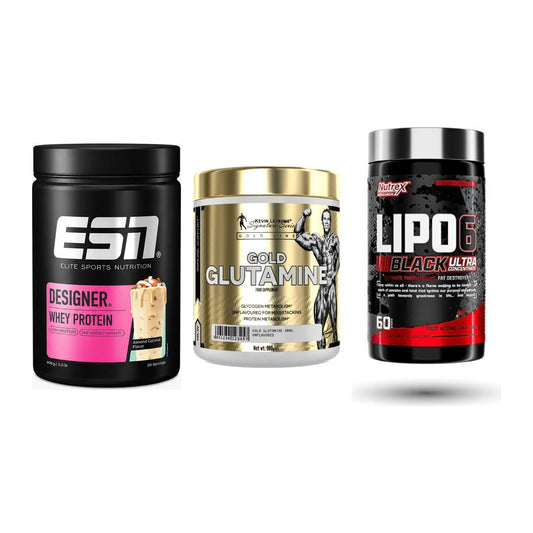 Definitionsphase-Set: ESN Designer + Kevin Levrone + Nutrex Lipo 6 – alle enthaltenen Artikel
