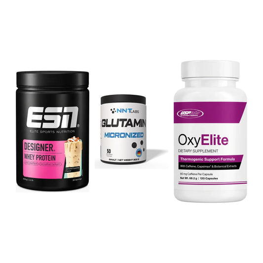 Definitionsphase-Set: ESN Designer + NNT Glutamin + USP Labs – alle enthaltenen Artikel