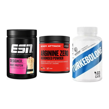 Definitionsphase-Set: ESN Designer + Body Attack + Swedish Supple – alle enthaltenen Artikel