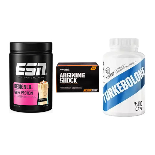 Definitionsphase-Set: ESN Designer + Body Attack + Swedish Supple – alle enthaltenen Artikel