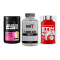 Definitionsphase-Set: ESN Designer + MST 21 Amino + Scitec Stim – alle enthaltenen Artikel