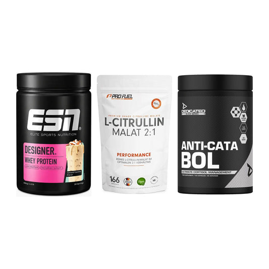 Definitionsphase-Set: ESN Designer + ProFuel L-Citr + Dedicated – alle enthaltenen Artikel