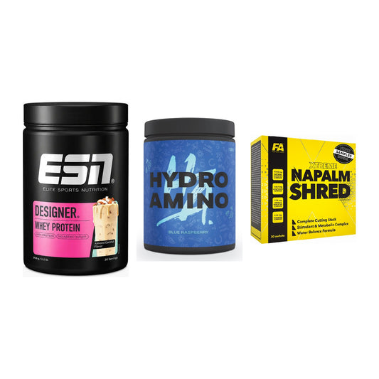 Definitionsphase-Set: ESN Designer + Nanosupps + FA Nutrition – alle enthaltenen Artikel