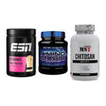 Definitionsphase-Set: ESN Designer + Scitec Amino + MST Chitosan – alle enthaltenen Artikel