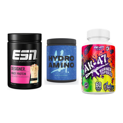 Definitionsphase-Set: ESN Designer + Nanosupps + AK47 Labs – alle enthaltenen Artikel