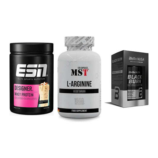 Definitionsphase-Set: ESN Designer + MST L-Arginine + BioTech Black – alle enthaltenen Artikel