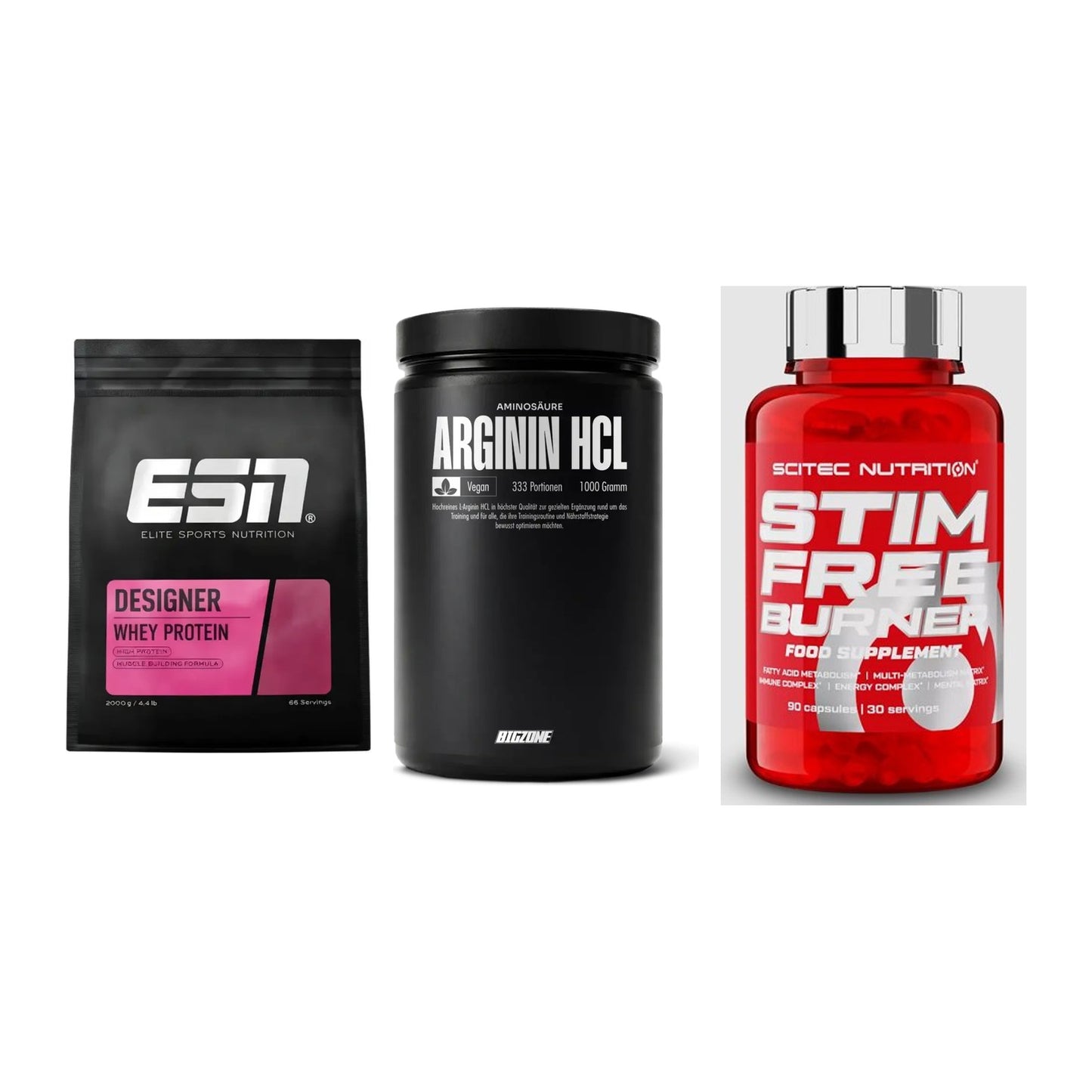 Definitionsphase-Set: ESN Designer + Big Zone + Scitec Stim – alle enthaltenen Artikel