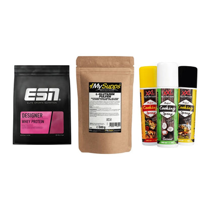 Definitionsphase-Set: ESN Designer + MySupps Glutam + XXL Nutrition – alle enthaltenen Artikel