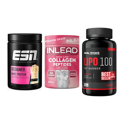 Definitionsphase-Set: ESN Designer + INLEAD Collage + Body Attack – alle enthaltenen Artikel