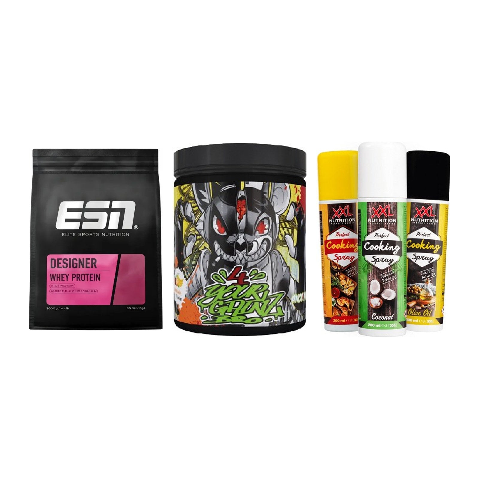 Definitionsphase-Set: ESN Designer + BPS-Pharma + XXL Nutrition – alle enthaltenen Artikel