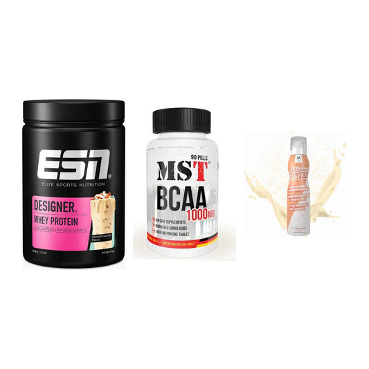 Definitionsphase-Set: ESN Designer + MST BCAA 1000 + More Nutrition – alle enthaltenen Artikel