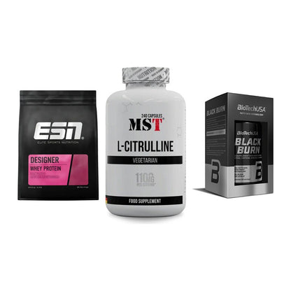 Definitionsphase-Set: ESN Designer + MST Citrulline + BioTech Black – alle enthaltenen Artikel