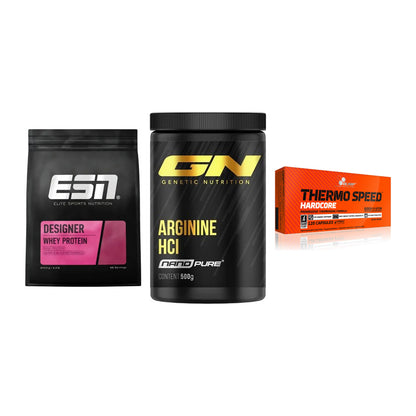 Definitionsphase-Set: ESN Designer + GN Arginine + Olimp Thermo – alle enthaltenen Artikel